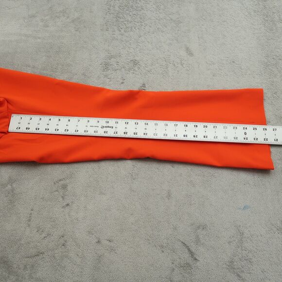 Nine West Pants Women's Size 2 Orange Mid-Rise Kick Flare 26" Inseam Stretch - Picture 16 of 16
